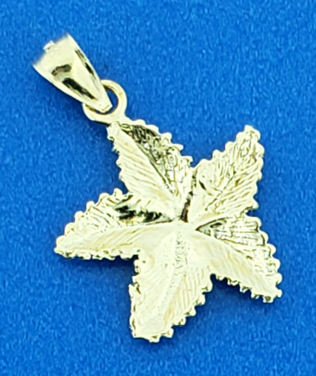 Starfish Diamond-Cut Pendant, 14K Yellow Gold 4 Starfish Diamond-Cut Pendant, 14K Yellow Gold - Image 4