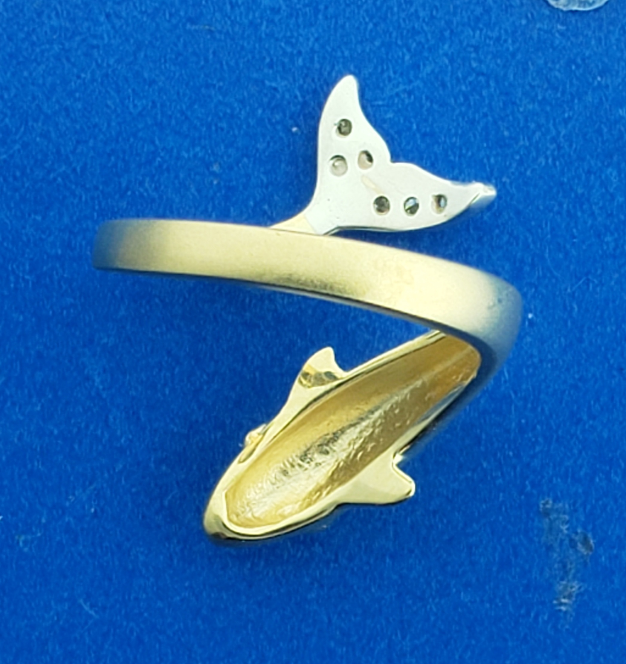 Steven Douglas Dolphin Wrap Ring, 14K Yellow Gold, Baby Size 3 Steven Douglas Dolphin Wrap Ring, 14K Yellow Gold, Baby Size - Image 3