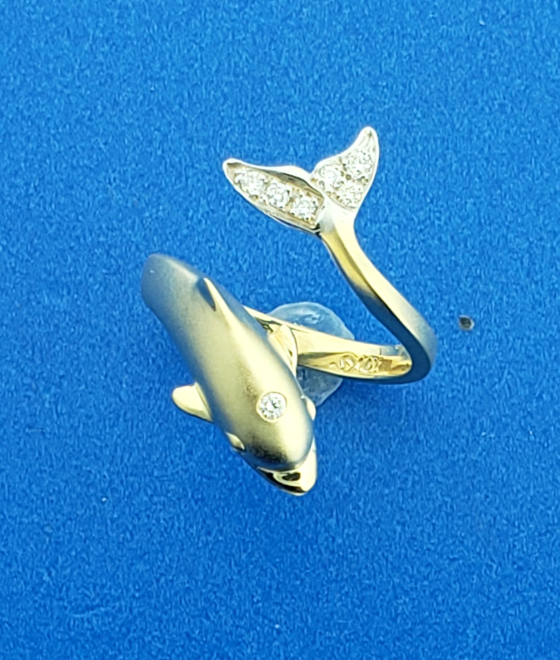 Steven Douglas Dolphin Wrap Ring, 14K Yellow Gold, Baby Size 5 Steven Douglas Dolphin Wrap Ring, 14K Yellow Gold, Baby Size - Image 5