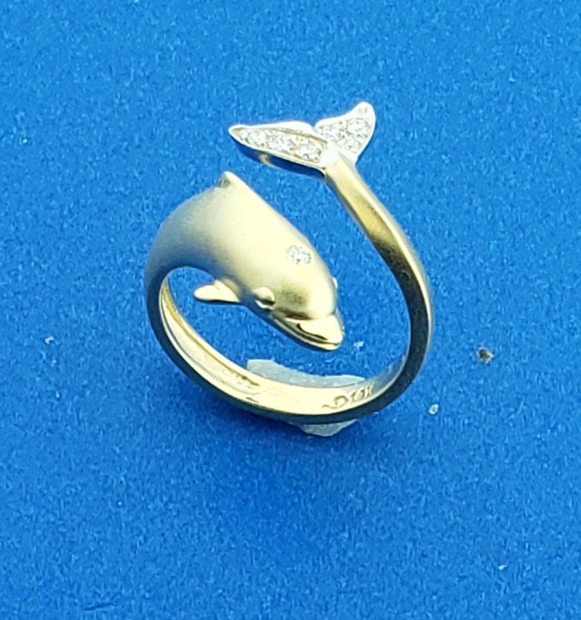 Steven Douglas Dolphin Wrap Ring, 14K Yellow Gold, Baby Size 6 Steven Douglas Dolphin Wrap Ring, 14K Yellow Gold, Baby Size - Image 6