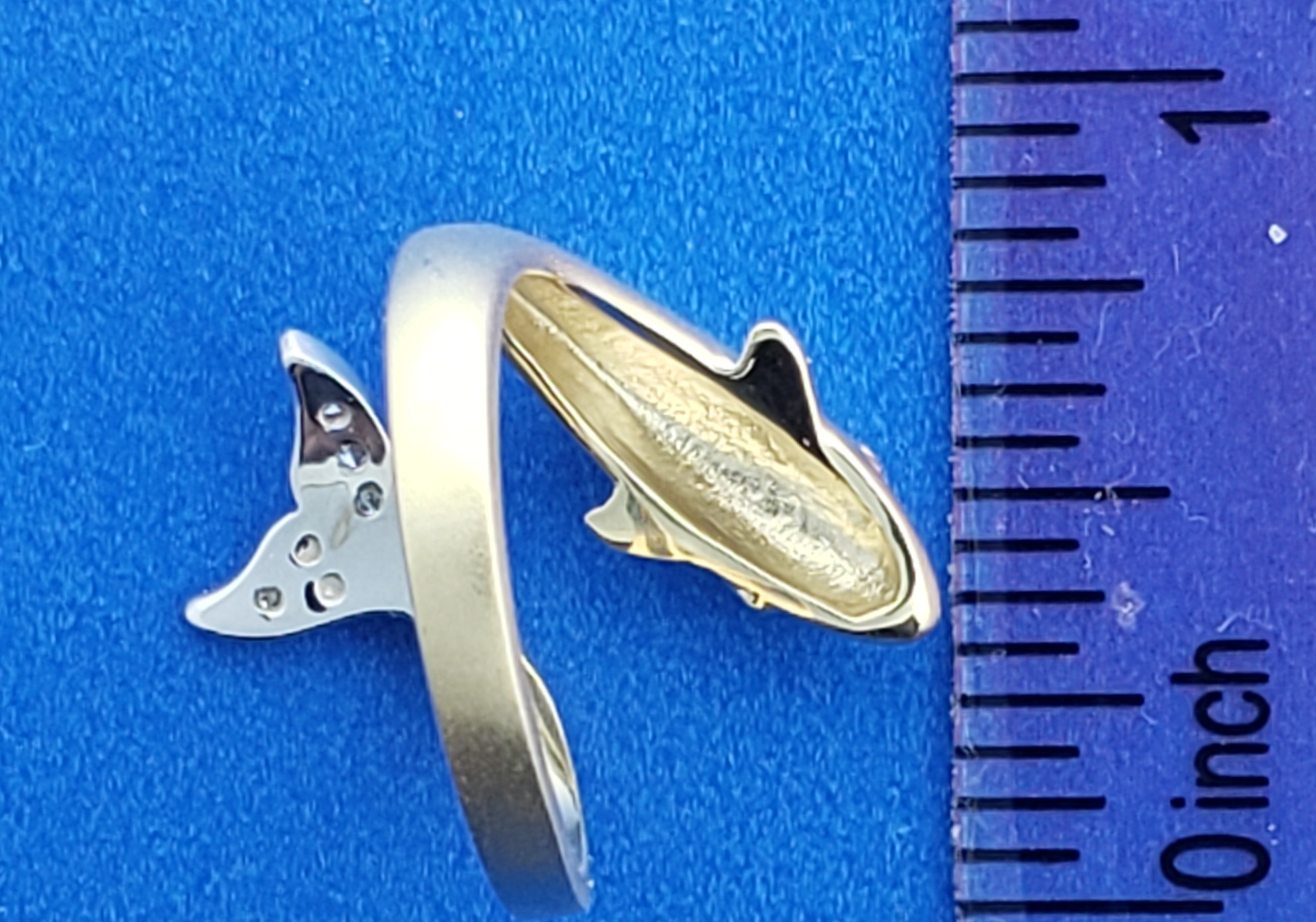 Steven Douglas Dolphin Wrap Ring, 14K Yellow Gold, Baby Size 8 Steven Douglas Dolphin Wrap Ring, 14K Yellow Gold, Baby Size - Image 8