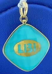 Denny Wong LBI Treasure Island Pendant, 18K Large