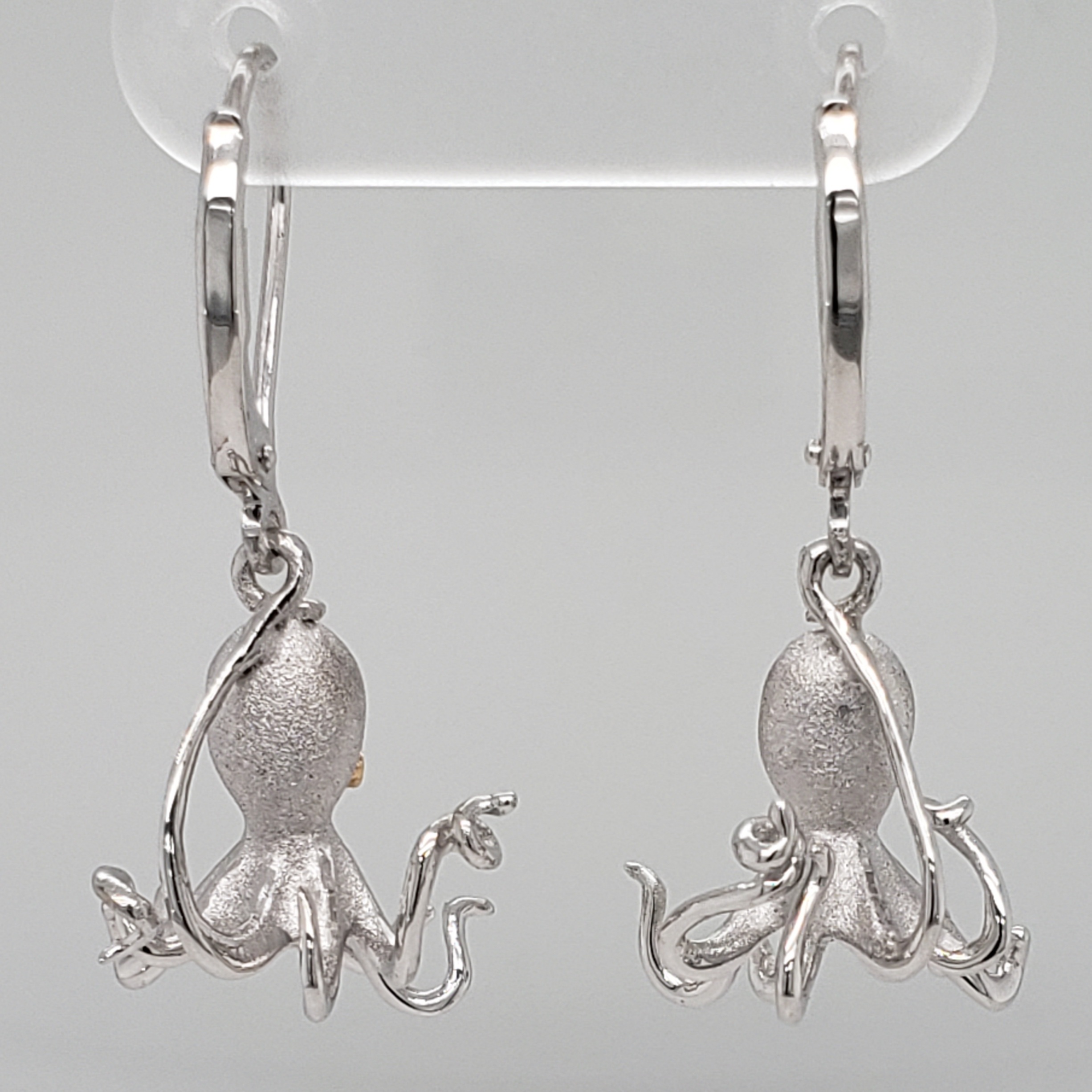Denny Wong Octopus Earrings, Precious Silver 7 Denny Wong Octopus Earrings, Precious Silver - Image 7