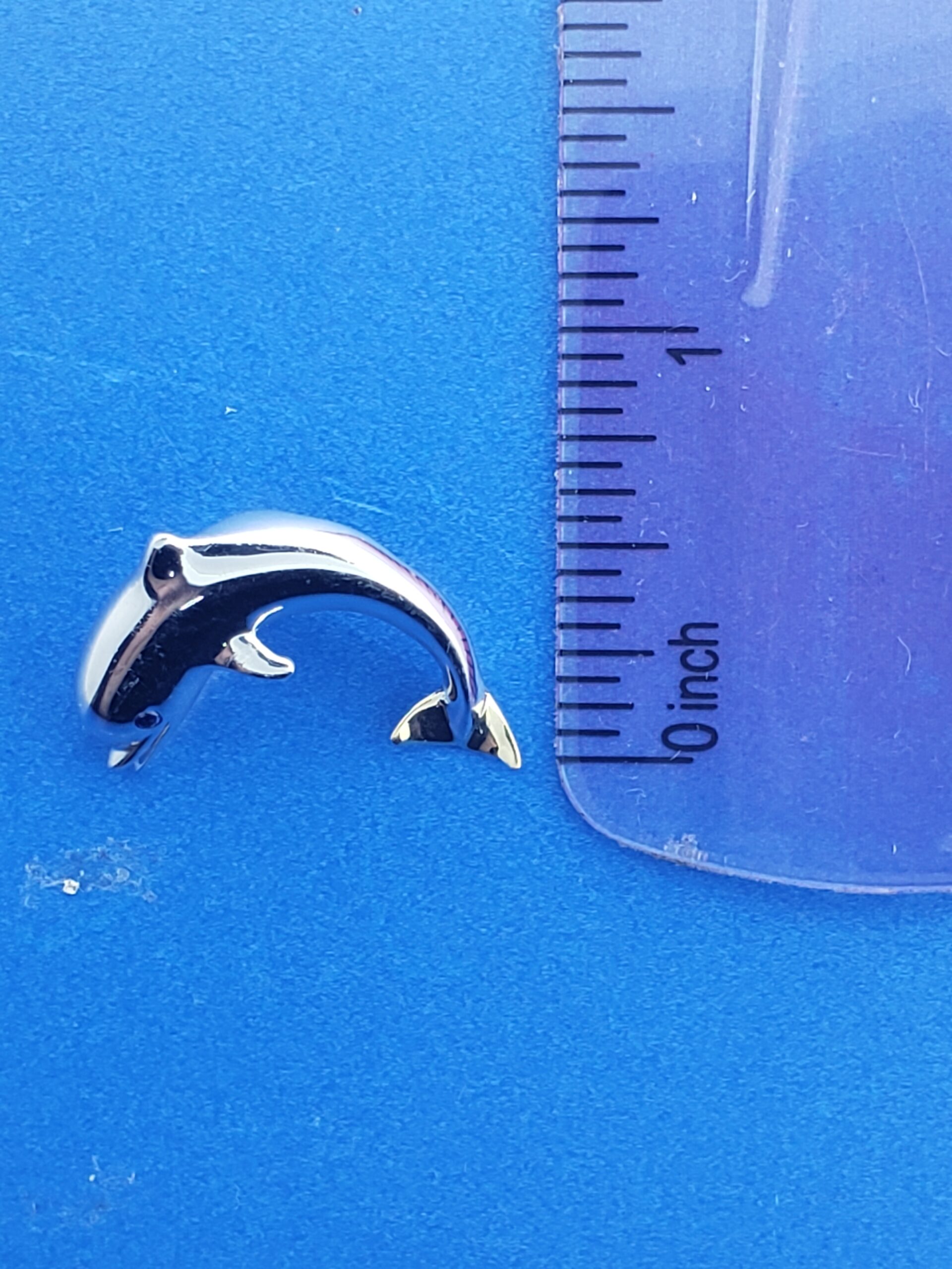 Steven Douglas Dolphin Necklace, Sterling Silver/14K 5 Steven Douglas Dolphin Necklace, Sterling Silver/14K - Image 5