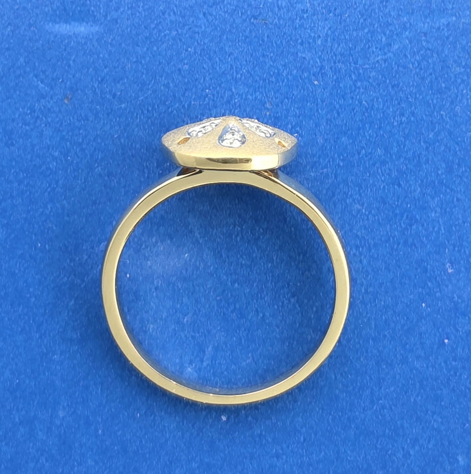 Denny Wong Sand Dollar Ring, 14K Yellow Gold 5 Denny Wong Sand Dollar Ring, 14K Yellow Gold - Image 5