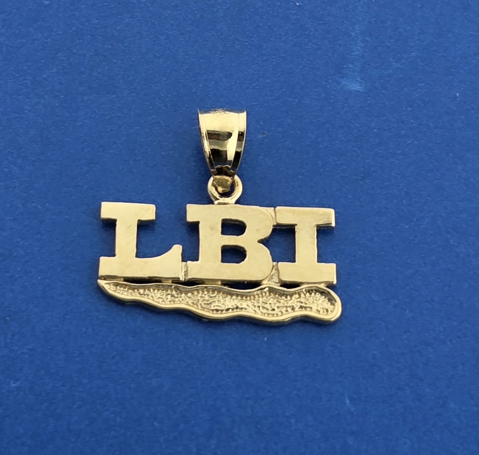 LBI Island Pendant, 14K 2 LBI Island Pendant, 14K - Image 2