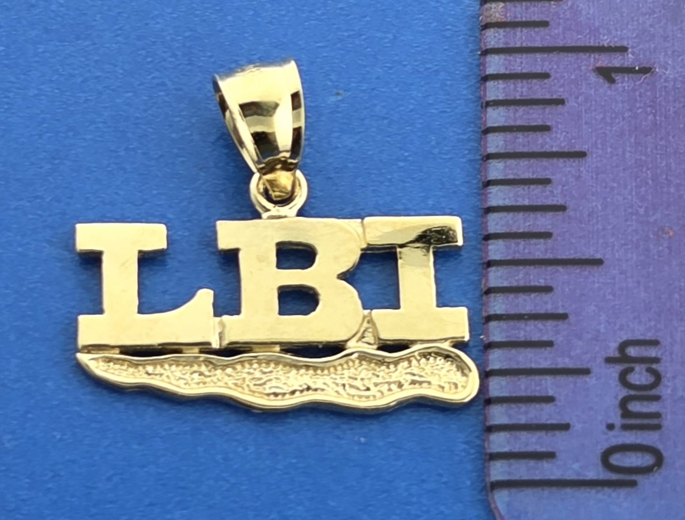 LBI Island Pendant, 14K 4 LBI Island Pendant, 14K - Image 4