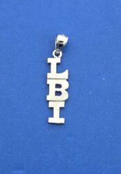 LBI Pendant/Charm 14K White Gold