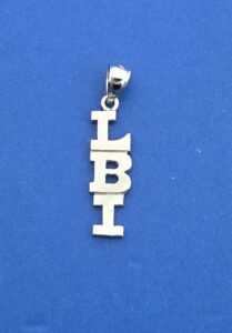 LBI Pendant/Charm 14K White Gold
