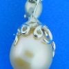 Denny Wong Octopus Pearl Pendant, 14K White Gold