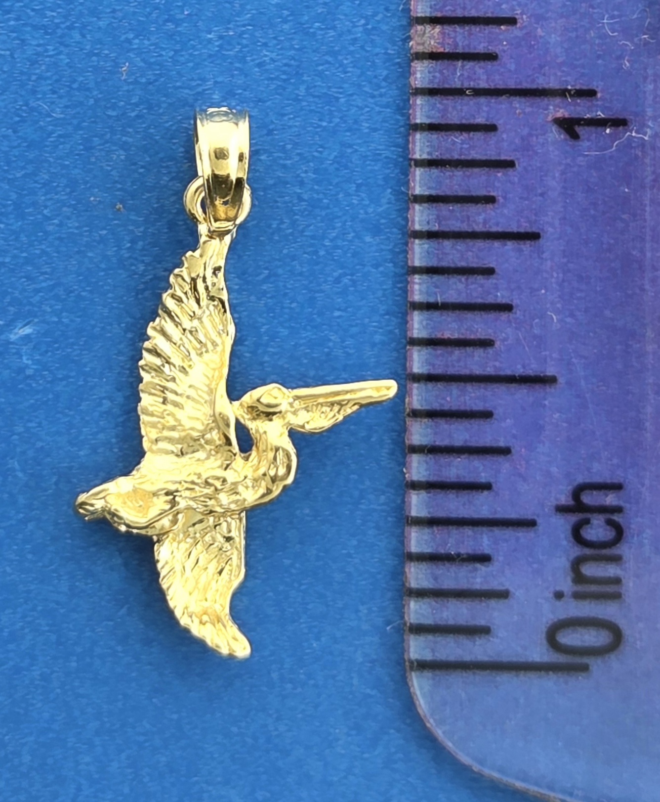 Pelican Pendant/Charm, 14K 5 Pelican Pendant/Charm, 14K - Image 5