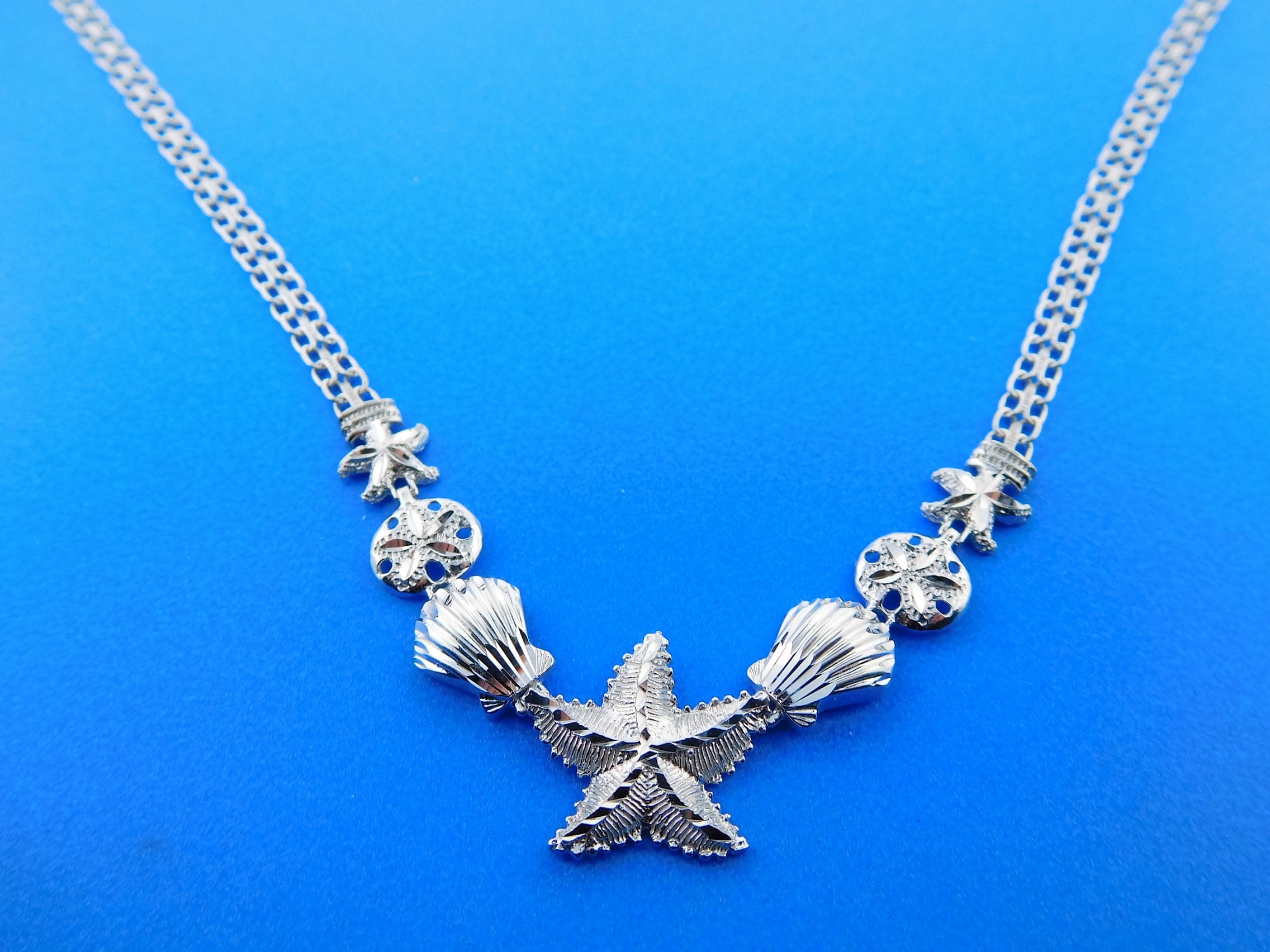 Delicate Starfish Necklace | Silver Starfish Necklace | Sea Necklace