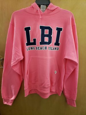 long beach island design hoodie