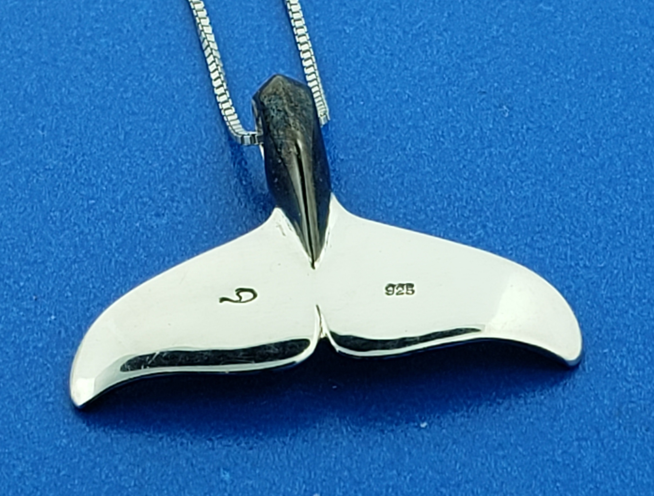 Steven Douglas Orca Whale Tail Pendant, Sterling Silver 3 Steven Douglas Orca Whale Tail Pendant, Sterling Silver - Image 3