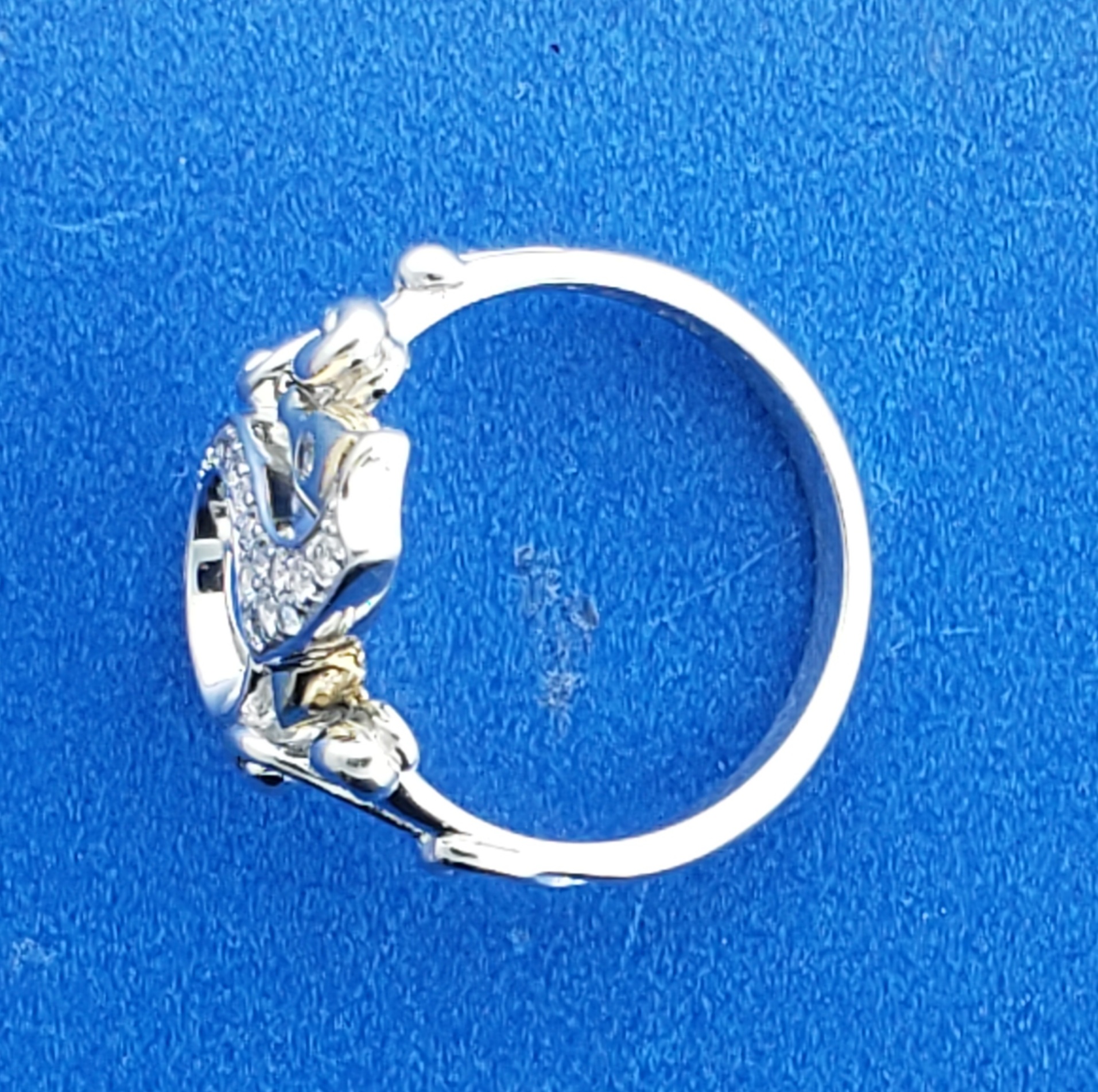 Steven Douglas Seahorse Ring, Sterling Silver/14K 6 Steven Douglas Seahorse Ring, Sterling Silver/14K - Image 6