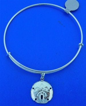 SAND DOLLAR,BANGLE,STERLING