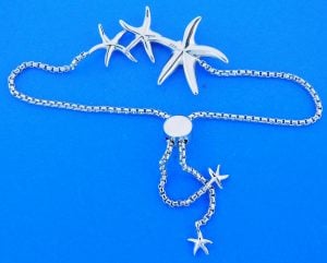 STARFISH,BRACELET,STERLING