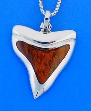 SHARK,TOOTH,PENDANT,STERLING