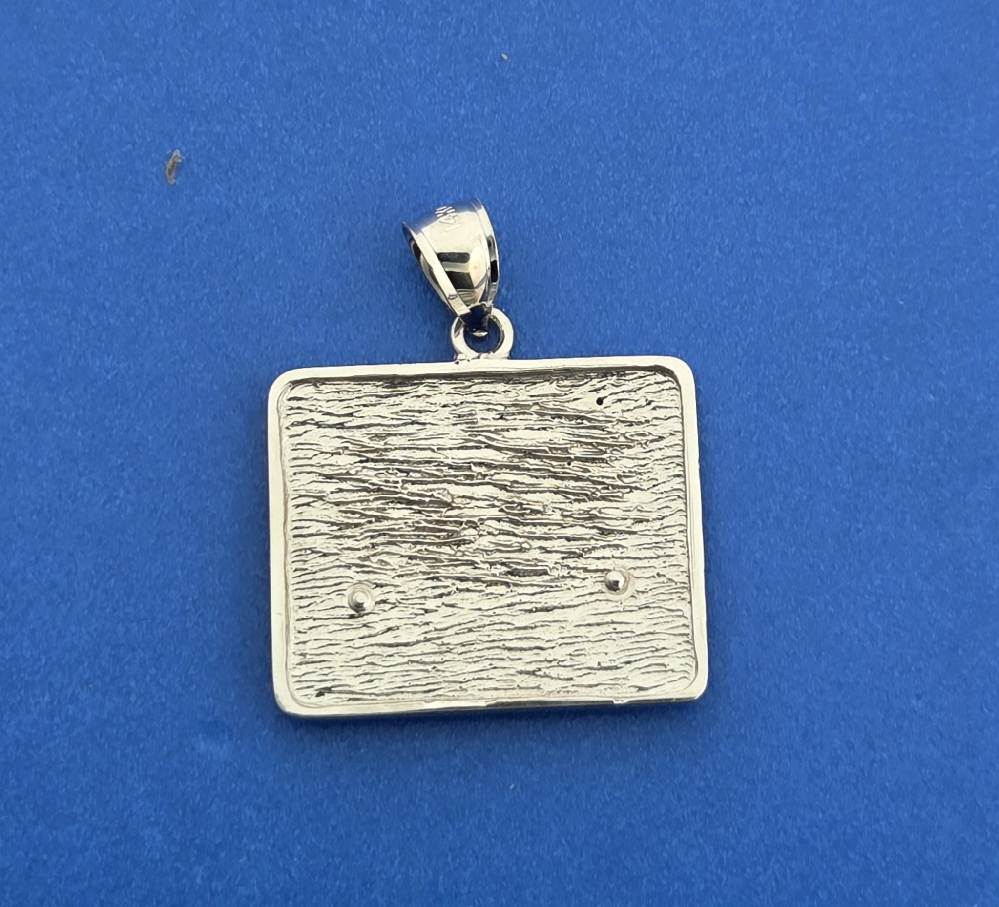 Beach Haven Beach Badge Pendant, 14K White Gold 4 Beach Haven Beach Badge Pendant, 14K White Gold - Image 4