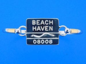 BEACH HAVE,BEACH BADGE BRACELET STERLING