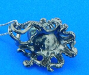 sterling silver steven douglas octopus necklace
