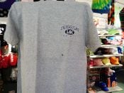 Lbi Adult Tee Shirt, Oval, Athletic Grey