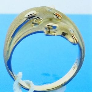 Denny Wong Double Dolphin Ring, 14k Yellow Gold