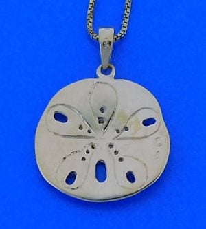 Denny Wong Sand Dollar Pendant, 14k Yellow Gold