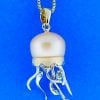 Denny Wong Jellyfish Pendant, 14k 2-Tone