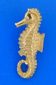 Seahorse Slide/Pendant, 14k