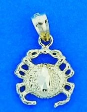 Crab Charm/Pendant, 14k Yellow Gold