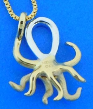 denny wong sapphire octopus pendant