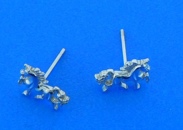 Unicorn hot sale earrings 14k