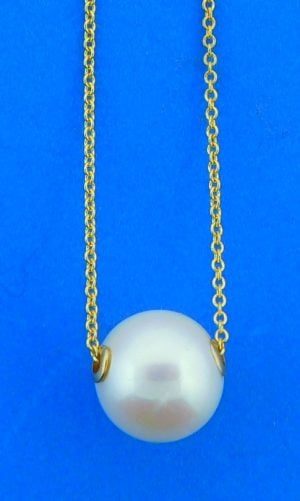 denny wong pearl necklace, 14k