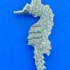 Seahorse Diamond Pendant, 14K White Gold