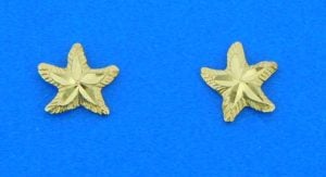 14k starfish earrings