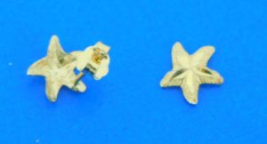 14k starfish earrings