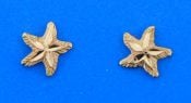 14k starfish earrings