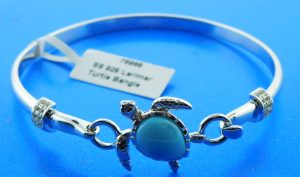 alamea sea turtle hook bangle bracelet