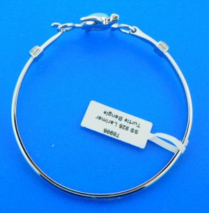 alamea sea turtle hook bangle bracelet