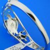 sterling silver sea turtle larimar bracelet