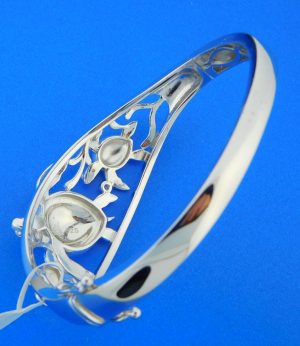sterling silver alamea turtle bracelet