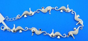 sterling silver alamea seahorse bracelet