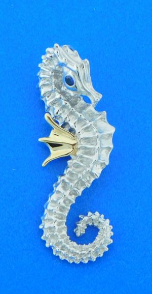 sterling silver steven douglas seahorse pendant