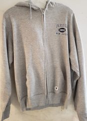 long beach island zipper hoodie