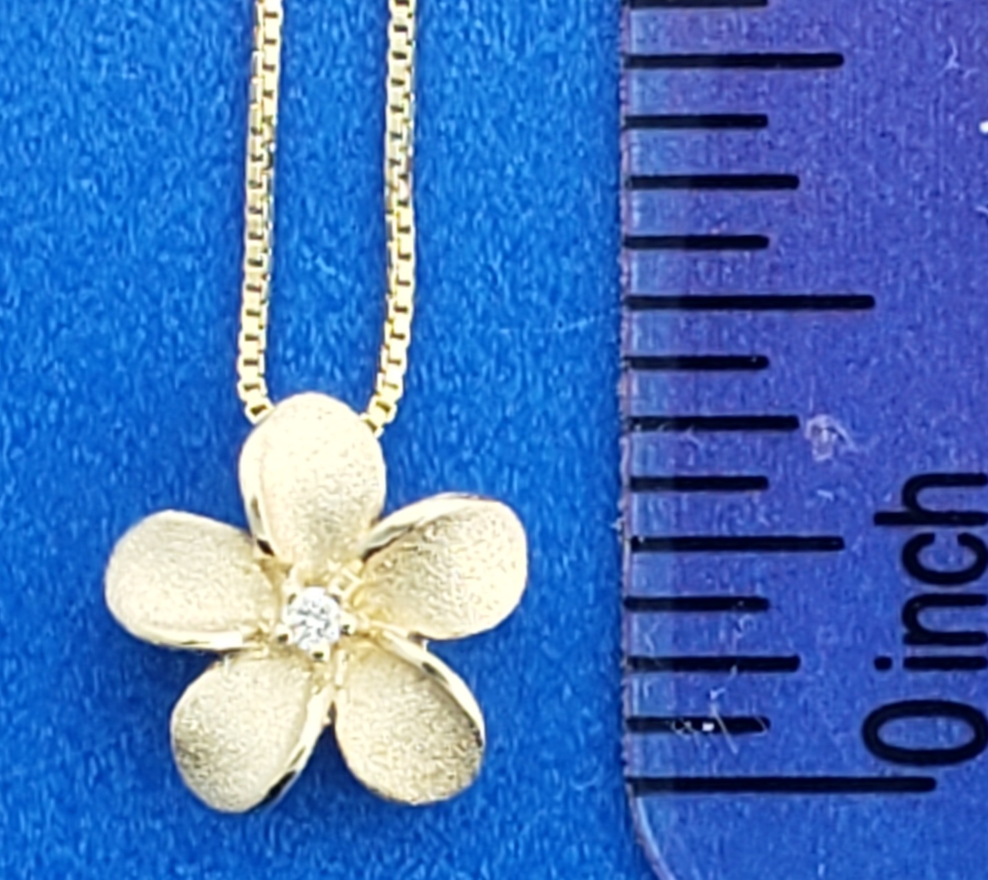 Denny Wong Plumeria Pendant/Slide, 14K Rose Gold 5 Denny Wong Plumeria Pendant/Slide, 14K Rose Gold - Image 5