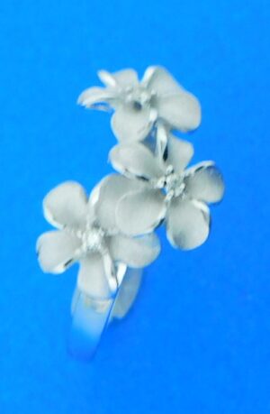 denny wong white gold plumeria ring