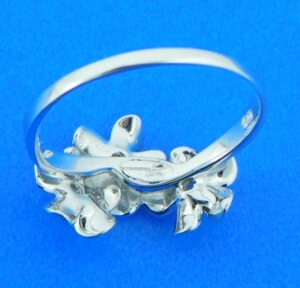 denny wong white gold plumeria ring