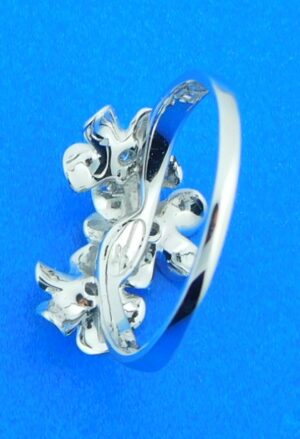 denny wong white gold plumeria ring