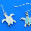 alamea sea turtle dangle earrings
